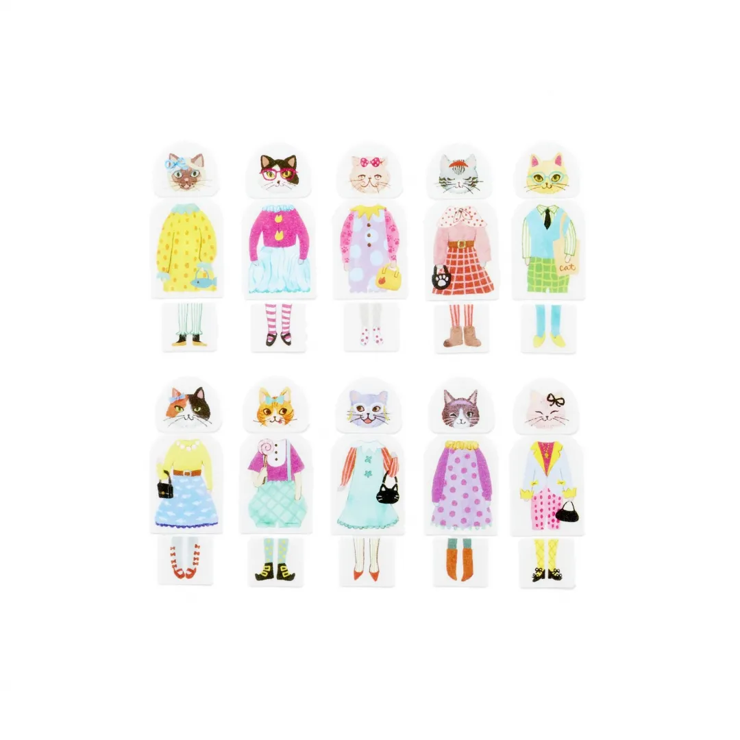Bande Roll Sticker Set - Dress-Up - Cat Girls' Party (Coming Soon) - Image 3