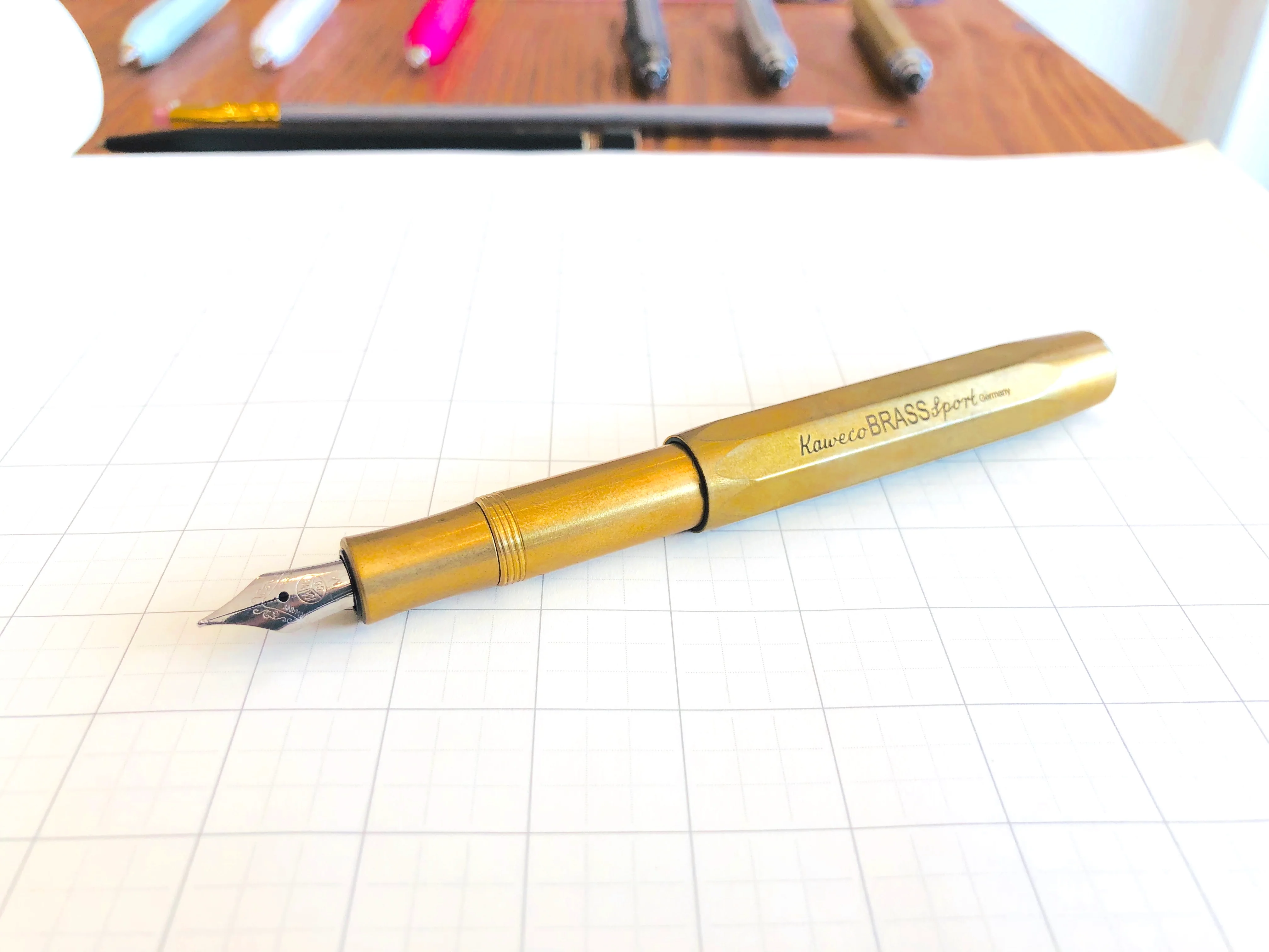 Kaweco Brass Sport Fountain Pen - Image 7