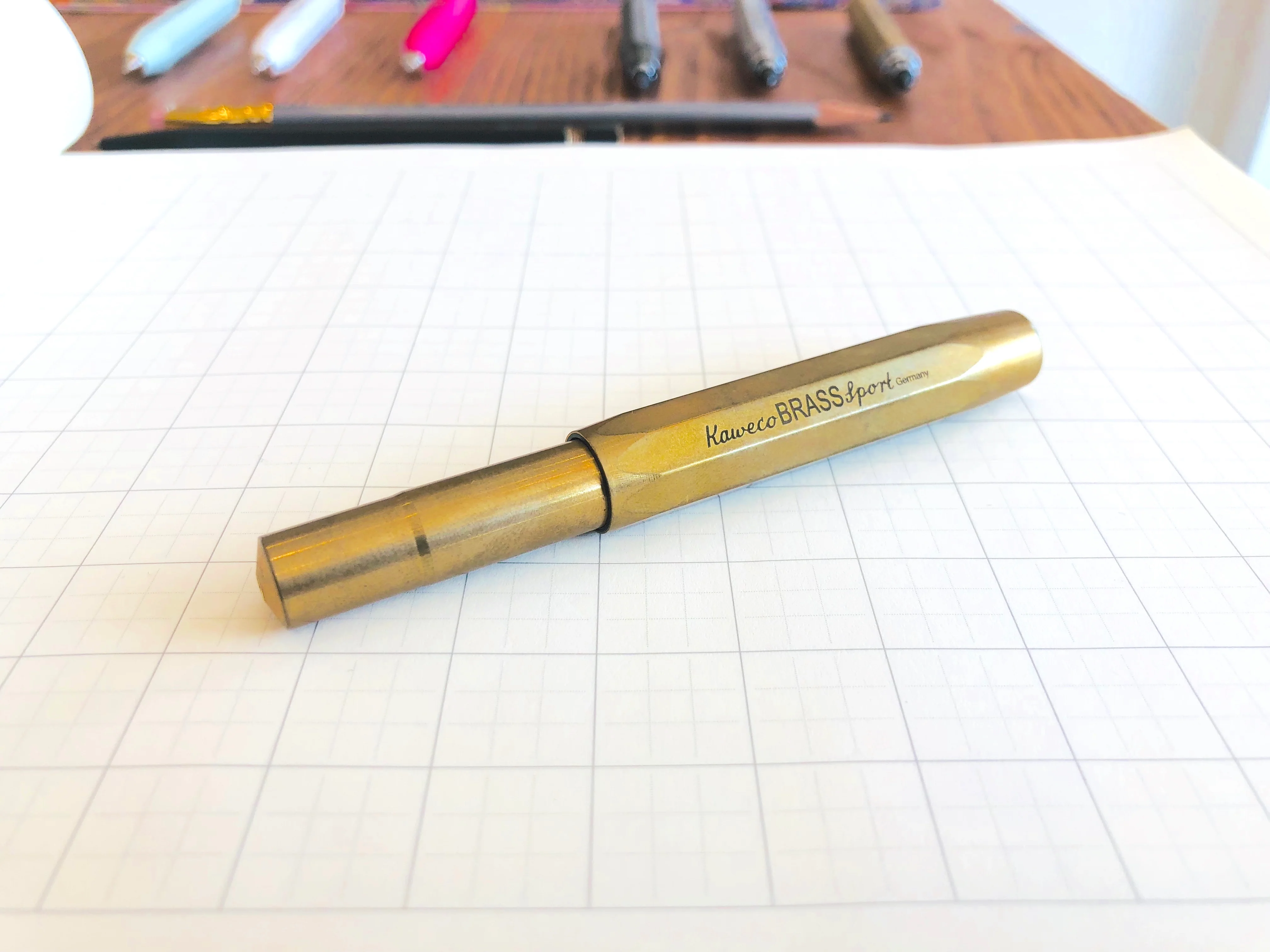 Kaweco Brass Sport Fountain Pen - Image 8