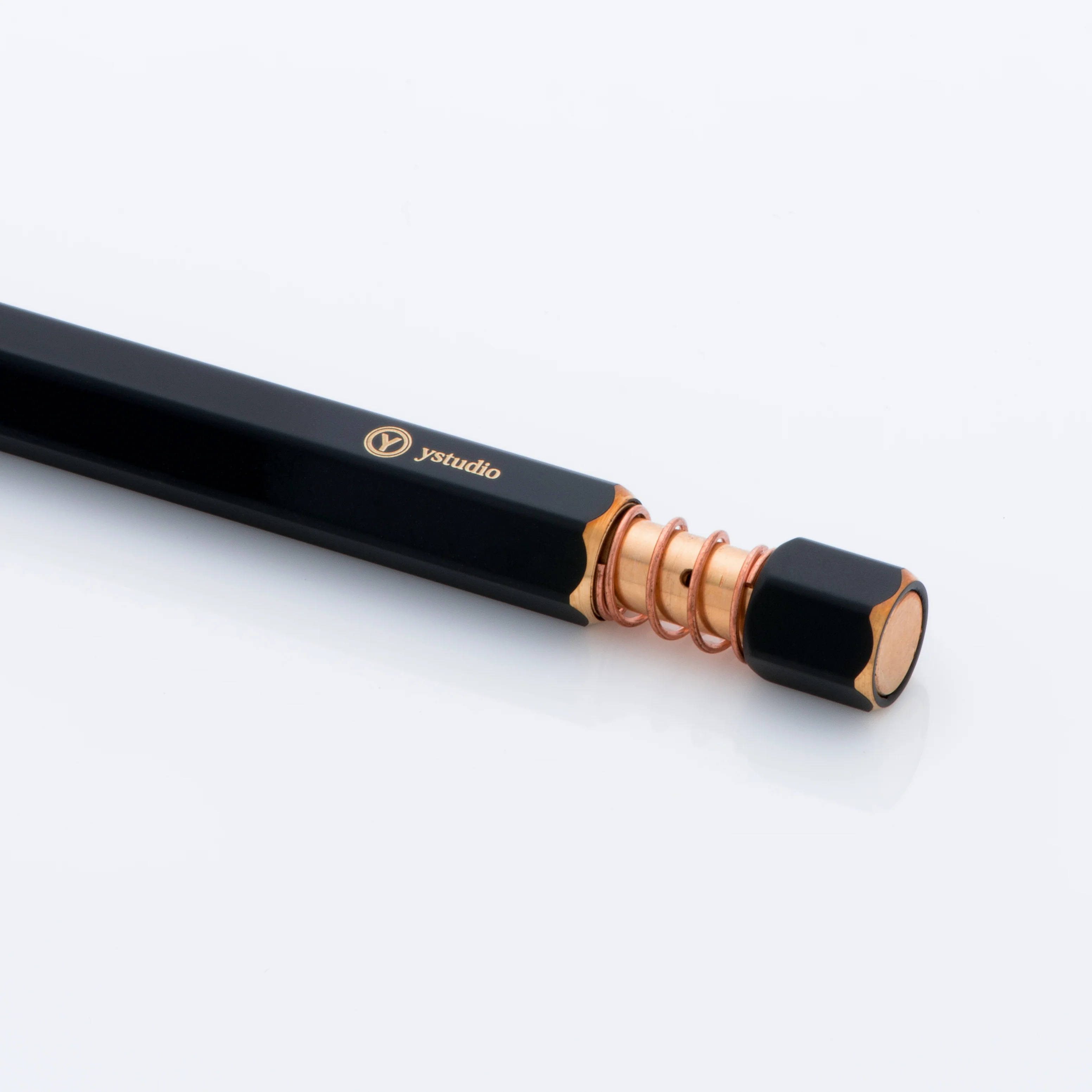 ystudio Brassing Ballpoint Pen - Black - Image 3