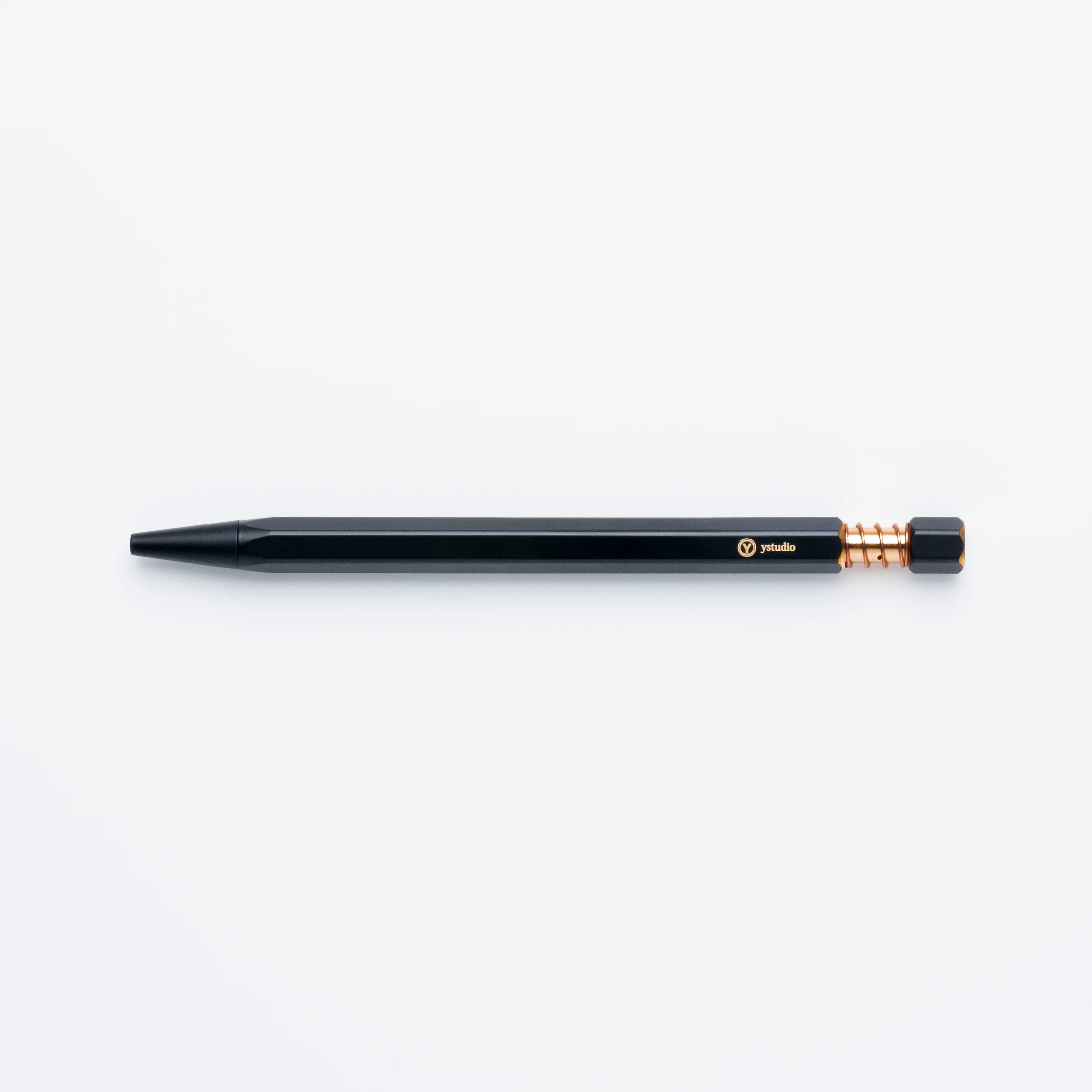 ystudio Brassing Ballpoint Pen - Black - Image 4