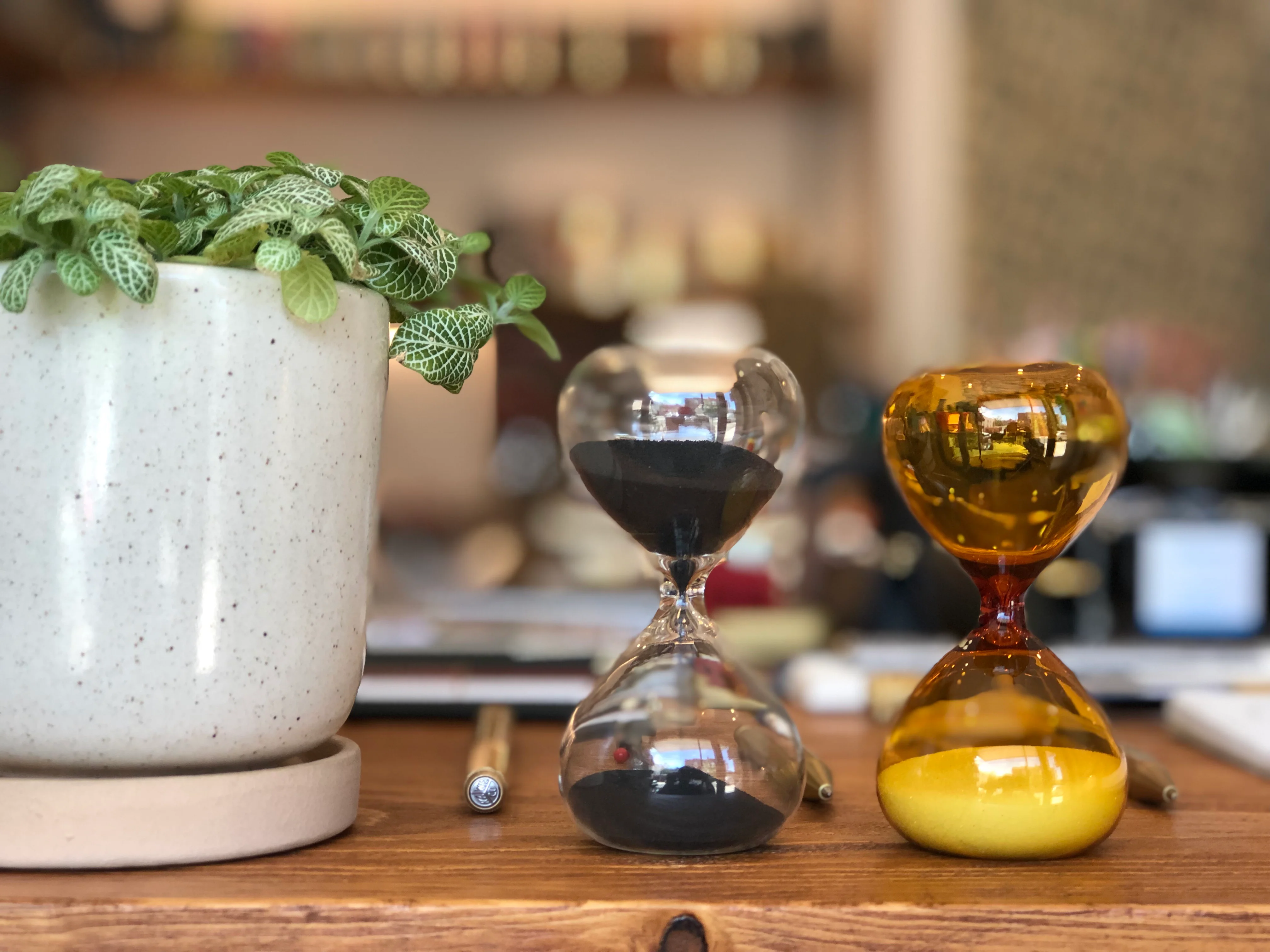 Hightide Hourglass - 5 Minutes - Yellow - Image 3