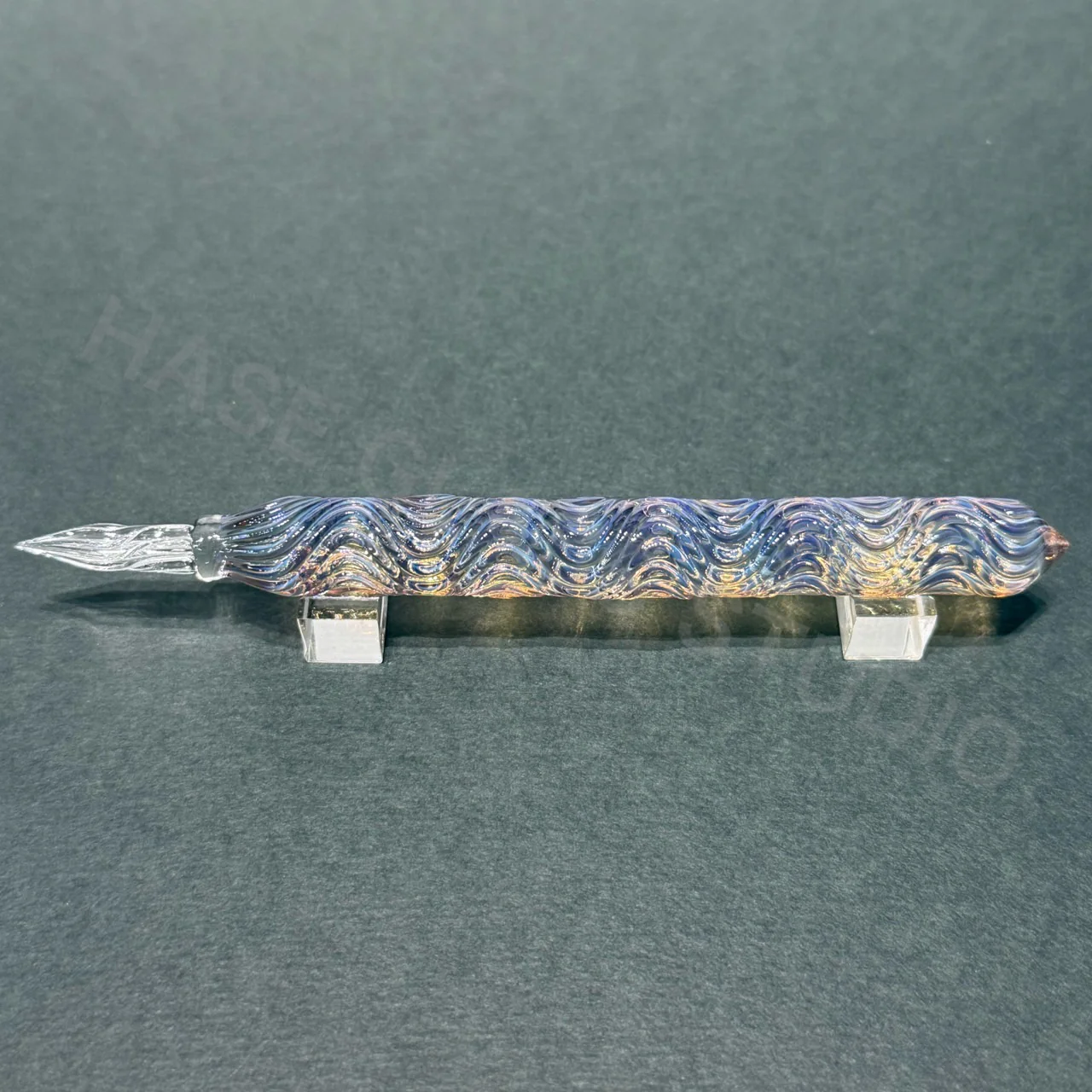 HASE Glass Studio Glass Pen - Ripples - Image 10