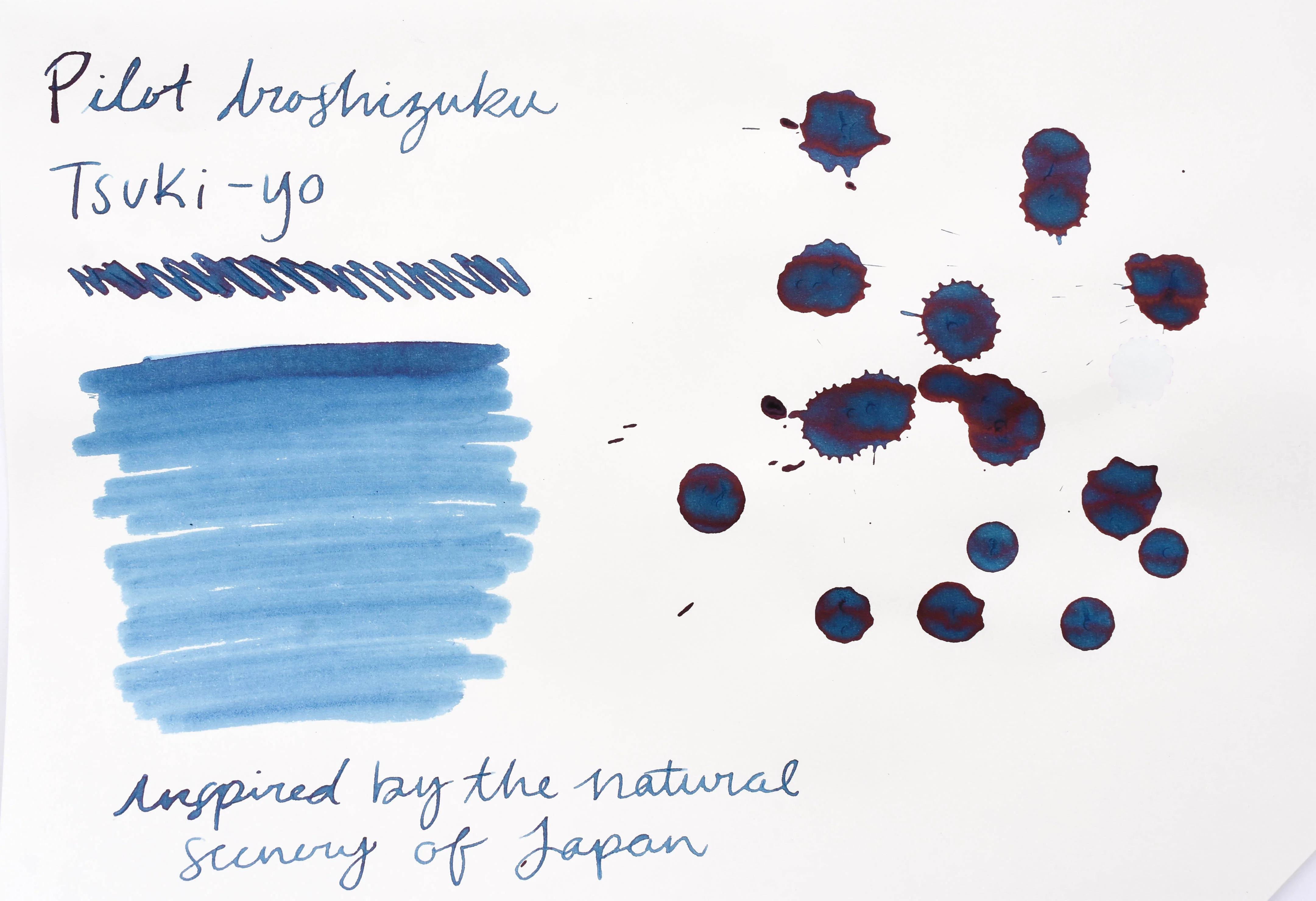 Pilot Iroshizuku Ink - Tsuki-yo - 50 mL Bottle Ink - Image 3